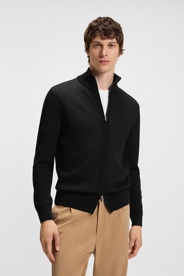 ΠΛΕΚΤΗ ΖΑΚΕΤΑ BOSS - 001 ΜΑΥΡΟ